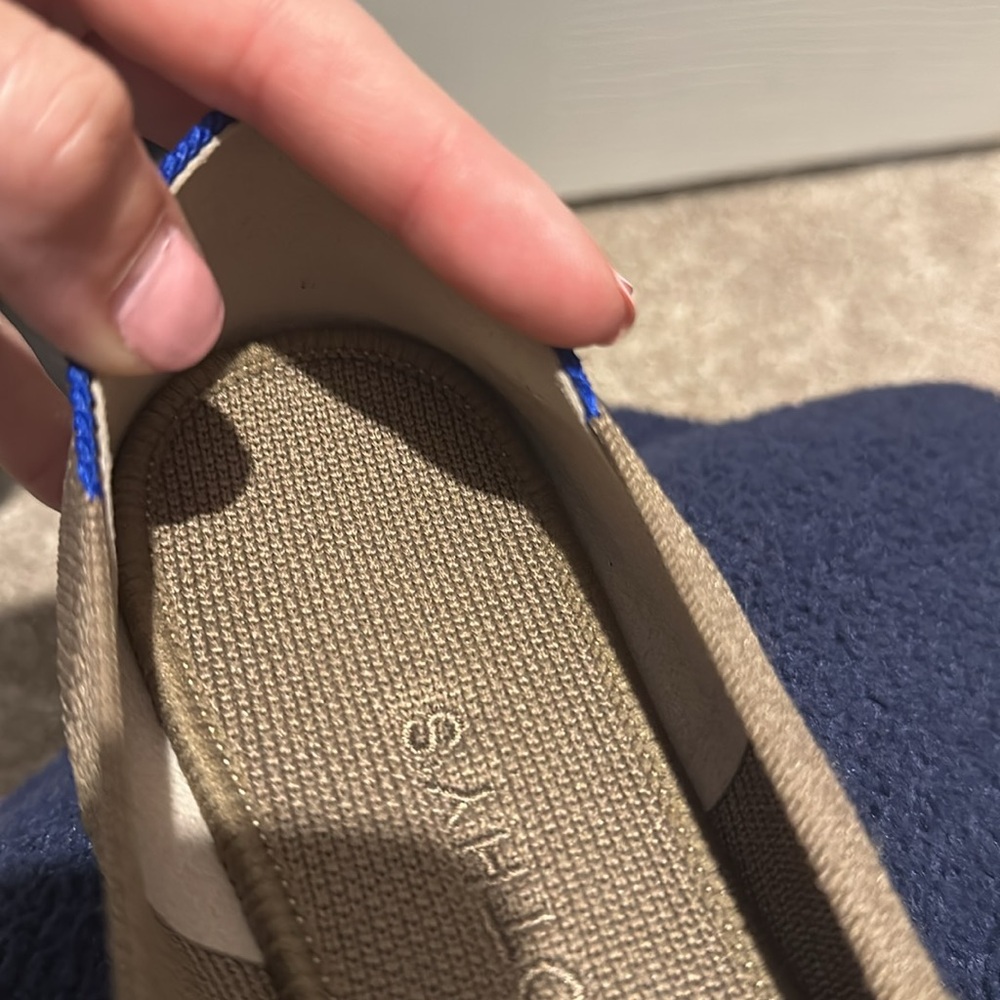 Rothy’s Tan Slides - Only Worn Once - image 5